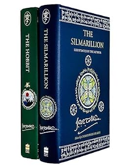 The Silmarillion, The Hobbit 2 Books Collection Set By J. R. R. Tolkien