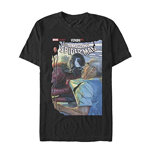 T-shirt Spider-Man vs Venom Marvel homme XL noir : fini le look fade