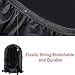 Waterproof Backpack Rain Cover,AGPTEK Rain Cover for Backpack with Anti Slip Buckle Strip for Hiking Camping Traveling Cycling with Storage Bag,2 Pack