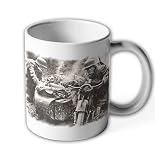r 75 moto con sidecar plegable de putin-medvedjev terrenos foto WK 2 – Taza café # # # # # # 6851