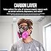 3M Performance P100 Particulate + Odor Filters, 2 pairs, NIOSH-APPROVED P100, 99.97% Filtration Efficiency Against Solids & Liquid Aerosols, For Use With 3M 6000, 6500 & 7500 Series (2097P2-DC)