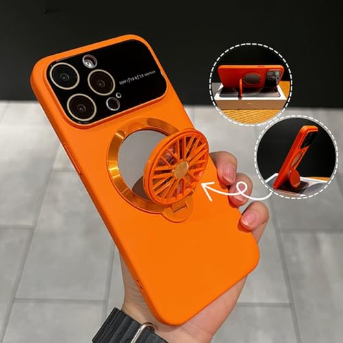 Étui de téléphone magnétique Gyro Fold Bracket avec support pour iPhone 12 Pro vert - 3