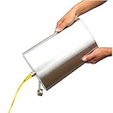 Material: Acero inoxidable Petaca gigante XXL – Petaca de bolsillo