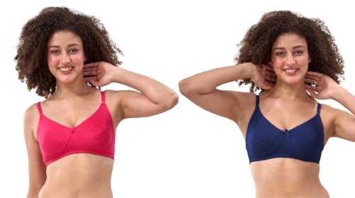 Image of Lyra Women's Cotton Non Padded Wire Free T Shirt Bra