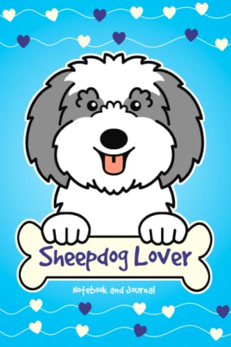 Sheepdog Lover Notebook and Journal: 120-Page Lined Notebook for Writing and Journaling