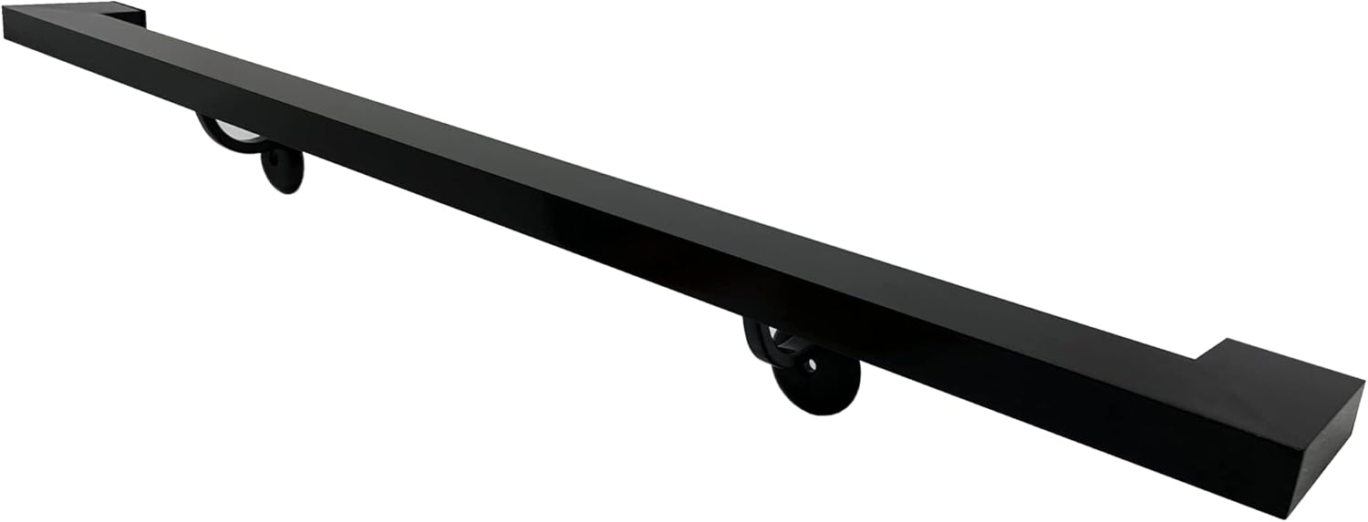 Vezek Aluminum Handrail Grab Bar Kit Staircase Handrails Railing with