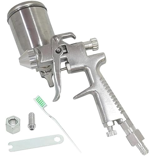 Pistola de Pintura Aerógrafo 0,5 Mm 200ml Alumínio Evppa200-pr Evald