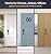 Ulecoce Keyless Entry Keypad Deadbolt with Handle Set, Smart Lock, Auto-Lock + One-Touch Lock, 100 Codes + 15-Min Easy Install, Ideal for Airbnb/Homes/Offices, Fits U.S. Standard Front Doors, Black