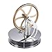 NATEFEMIN Science Low Temperature Stirling Engine,Aluminium Alloy Air Stirling Engine Motor Physical Experiment Tool