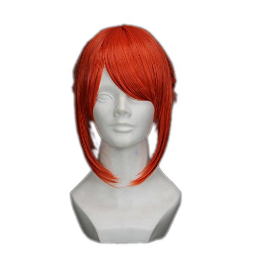 Gintama Kagura Cosplay Wig With Bun Anime Wig Orange
