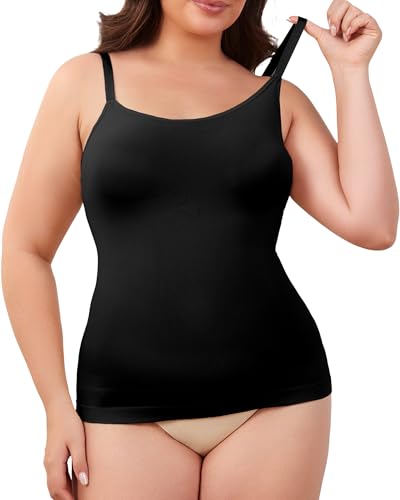 Inyself Shapewear Tank Top for Women, Tummy Control Cami - image 1