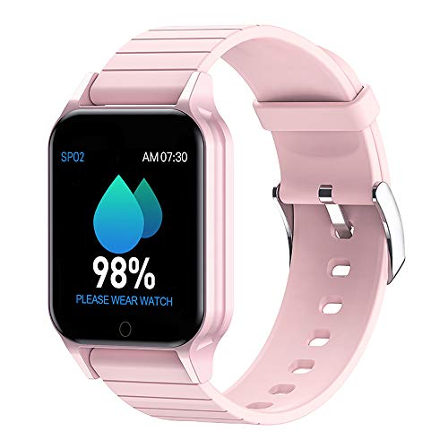 RSGK Thermomètre De Mesure, Thermomètre De Montre Intelligente, Mesure De La Température Alerte De Fièvre De Montre Intelligente Bracelet De Suivi De Fitness Sport, pour Enfants Hommes Et Femmes Cover