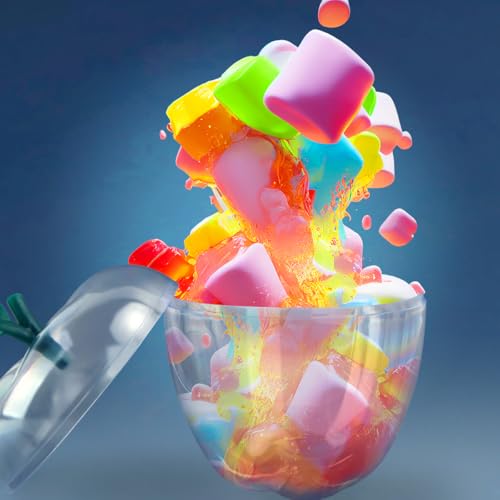 50% Off heffiso Apple Shaped Cookie Jars Pack of 4 - Clear - Image 4