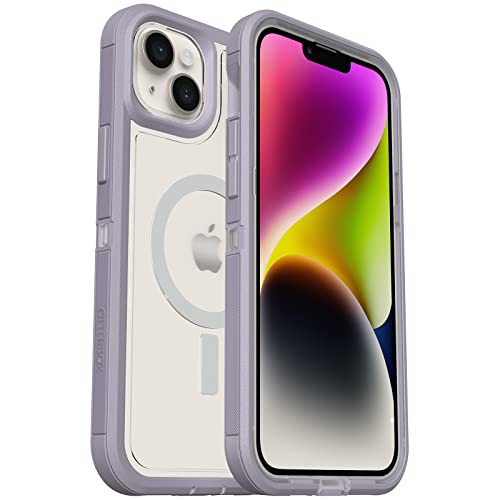 Coque iPhone 14 Plus Otterbox Defender XT anti-jaunissement Ciel Lavande violet
