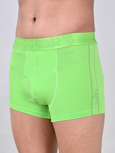 Image of Rupa Colors Pep Collection Trunk for Men, Cotton Blend, Anti Ride-Up, Snug Fit, Pack of 1