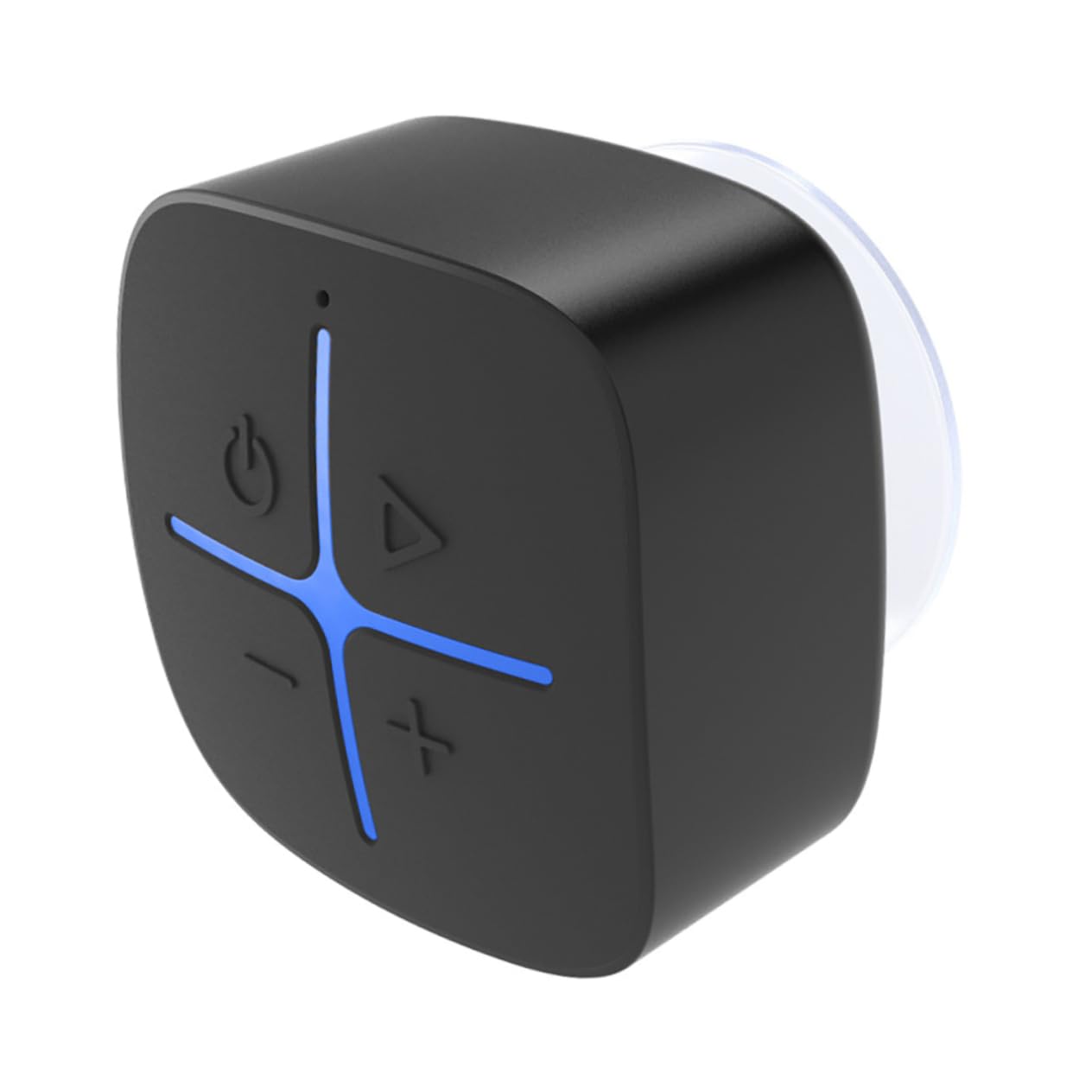 Veemoon Kabelloser Lautsprecher Kleiner Soundbox mit Saugnapf Design 5w aus Kunststoff Tragbarer Funklautsprecher für Badezimmer und Dusche