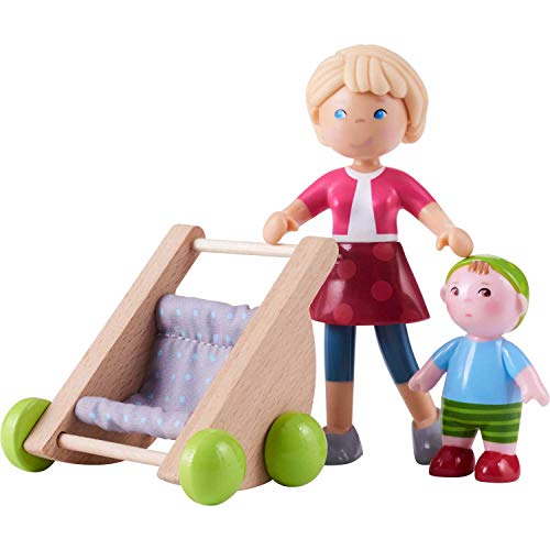 Figura HABA Little Friends Mamá Melanie y Bebé Liam miniatura 1