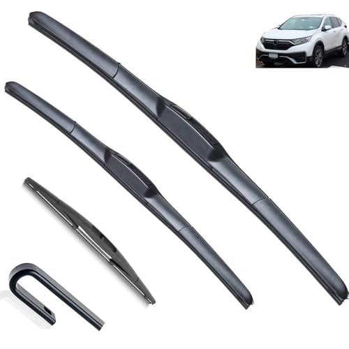 Essuie-glace Honda CR-V 2016-2021 | Lot avant et arrière 26" 17" 12"
