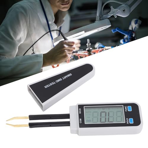 Pince de test de composants SMD avec identification automatique de diode et capacité