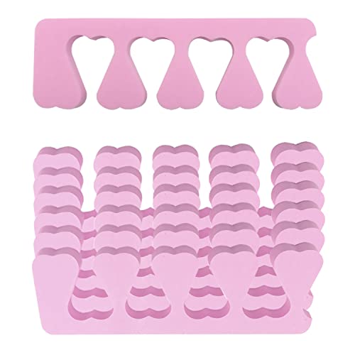 FTONOM5 6Pcs Toenail Polish Painting Pedicure Sponge Separator Spreaders Dividers Pedicure Tools for Mens and Womens Nail Art Accessories
