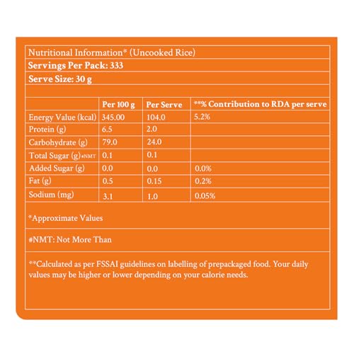 Image of Kohinoor Mogra Broken Basmati Rice, 10 kg