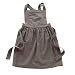 précis 7607 Version coréenne de la maternelle à la mode de la maternelle en coton à la mode Manger Tablier Petit Bib for enfants Peinture Anti-Wear Smock Taille Commodité (Color : Gray, Size : S)