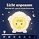 DAILY LOGIX Schlaftrainer, Schaf, Lernwecker für Kinder, LED-Kinderwecker, Lernwecker, Einschlafen und Aufwachen Lernen, Nachtlicht