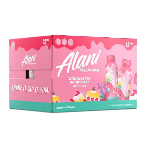 Alani Nu Protein Shake listo para beber sabor Strawberry Shortcake miniatura 6