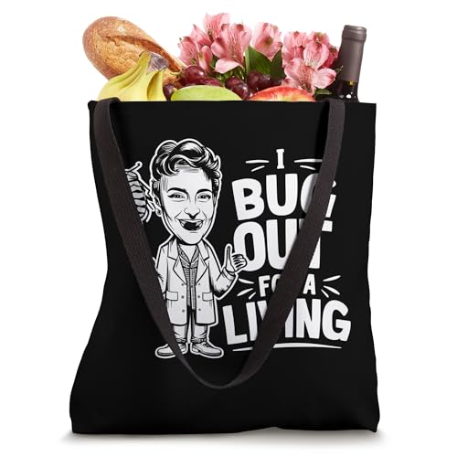 Funny Entomologist Tote Bag