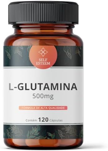 L-Glutamina 500mg 120 Cápsulas
