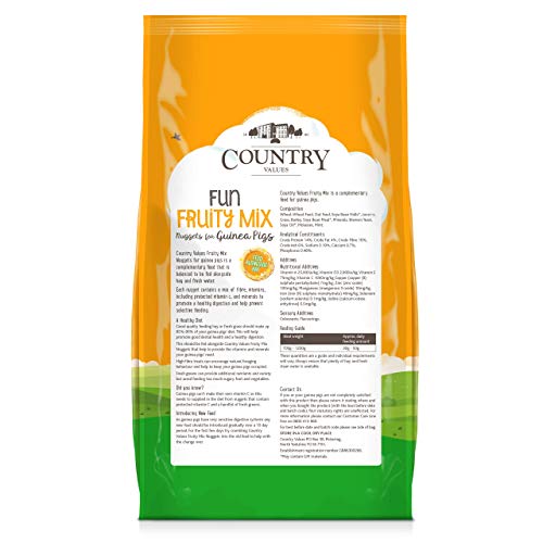 Country Value Fruity Fibre Nuggets para Cobayas 1.5 Kg miniatura 3