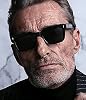Lentes de sol EYLRIM cuadrados para mujer y hombre, modernos y gruesos, negros con protección UV400 8