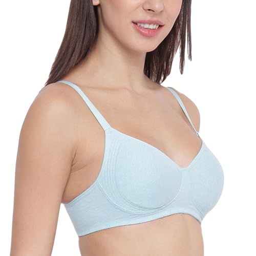 Image of Enamor Innovations Fabcool Encircled Side Support Shaper, Non Padded, Wirefree, High Coverage, Women's Cotton Everyday Bra - A042 (Available in Plus Sizes)