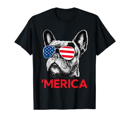 Funny Dog Merica, 4 juillet, pour hommes, enfants, garçons, filles, chien, chiot T-Shirt