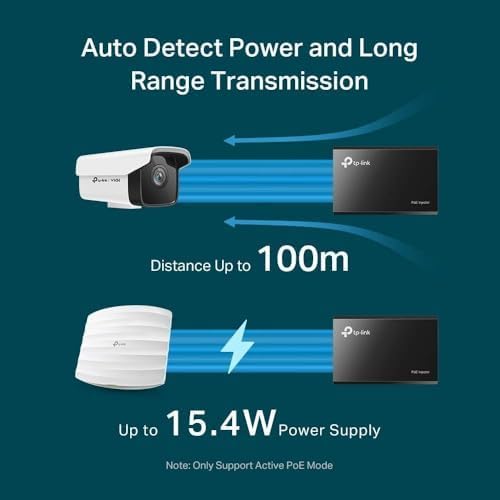 Inyector PoE Gigabit TL-PoE150S 802.3af miniatura 5
