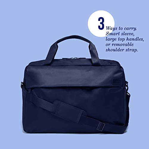 Lipault - City Plume Duffel Bag - Top Handle Shoulder Overnight Travel Weekender Luggage for Women - Navy