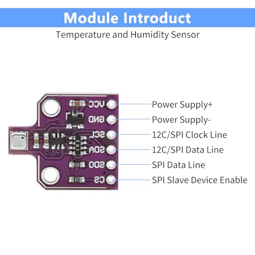 Entwicklung Board,APKLVSR CJMCU-680 Druck Sensor für Temperatur,Feuchtesensor 1.7~3.6V I2C Schnittstelle,für die Erfassung der Luftqualität