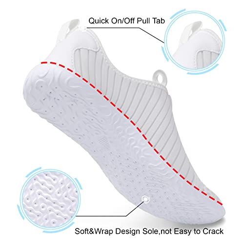 Image of Spesoul Womens and Mens Water Shoes Breathable Quick Dry Soft Barefoot Aqua Socks for Hiking Swim Beach Surf Yoga Sport