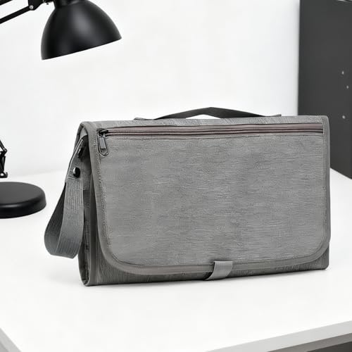 Bolsa para pañales con cambiador portátil y ganchos para un cochecito organizado 3