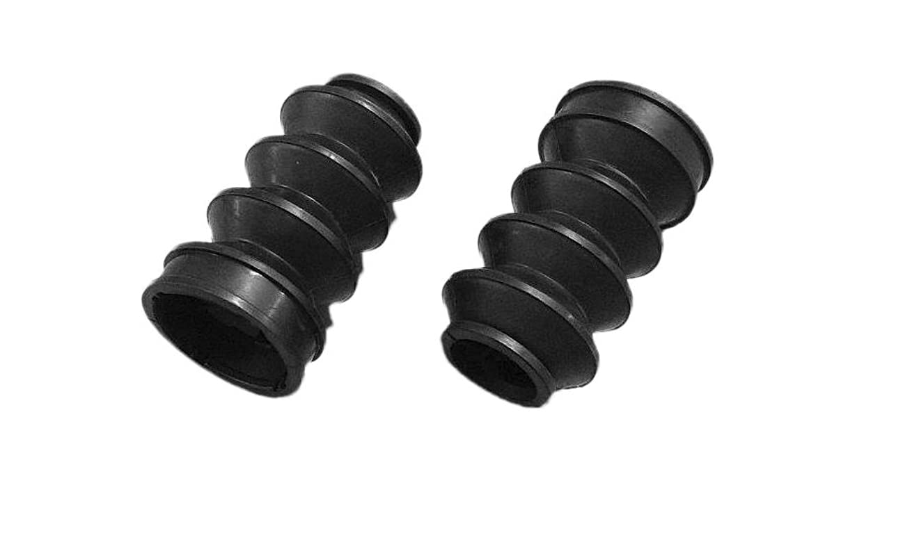 Motorcycle 39MM Harley Rubber Fork Boots Gators Gaiters Covers - Fits Harley Narrow Glide Sportster 1991-Up FXD 1988-UP XL - Chopper Bobber Cafe Racer Triumph