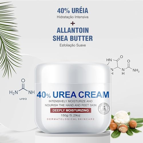 KOAHDE Crema Urea 40%,Crema Pies Secos y Agrietados,150G,Para Una Hidratación Profunda,Para Talones,Pies,Manos,Codos,Uñas y Rodillas - imagen 5