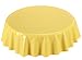 Home Direct Mantel de Hule, Redondo 140 cm, Amarillo