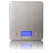 Produktbild SEBSON Küchenwaage digital bis 5kg, Edelstahl Feinwaage 1g genau, Gramm und ml, Zuwiegefunktion (Tara), 18mm flach, große Wiegefläche 218x188mm