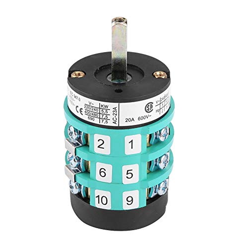 Vorwärts Rückwärts Schalter, 220 V / 380 V Reifenmontiermaschine Motor Vorwärts Rückwärts Schalter Drehteller Pedalschalter(20A (A))