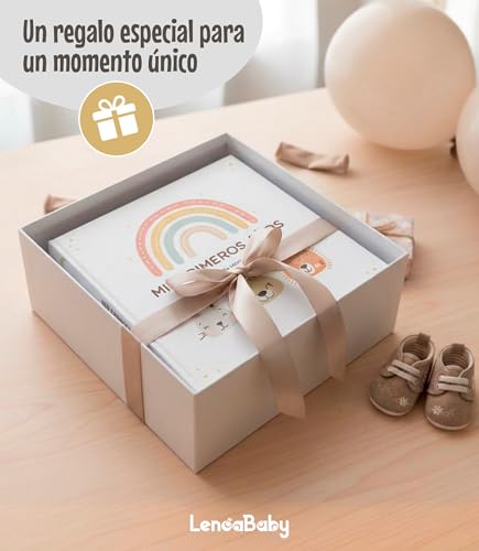Miniatura 8 de Lenoababy - Album Fotos Bebe Guarda La Primera Ecografia, Apunta Peso, Altura Qué No Se Olvide Nada Desde El Embarazo Hasta Los 5 Años Regalo Ideal Para Padres Y El Recien Nacido 98 Pag 160gr.