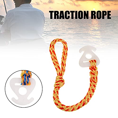 Connettori Rapidi Per Fune Traino Tubo Acqua – 2 Pezzi – Compatibili Per Canottaggio, Wakeboard, Sci D'Acqua – Resistenza 3000 Libbre