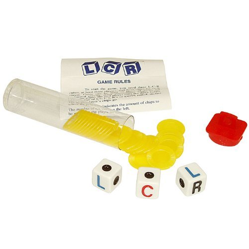 George Left Center Right Dice Game - Yellow