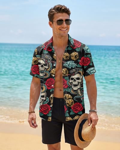 Image of 99TIMORO Fathers Movie Hawaiian Shirt for Men, Characters Button Down Short Sleeve Top, Summer Beach Gifts
