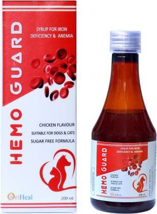 OriHeal Hemoguard Syrup for Dogs & Cats(200ML) (B0B12T8PJD) Amazon Price History, Amazon Price Tracker