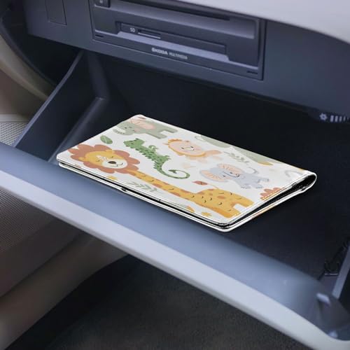 Organizador para autos en cuero miniatura 6